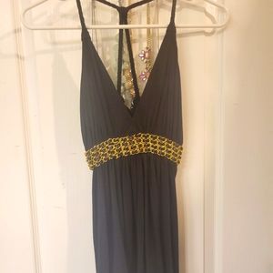 Black and gold sky top